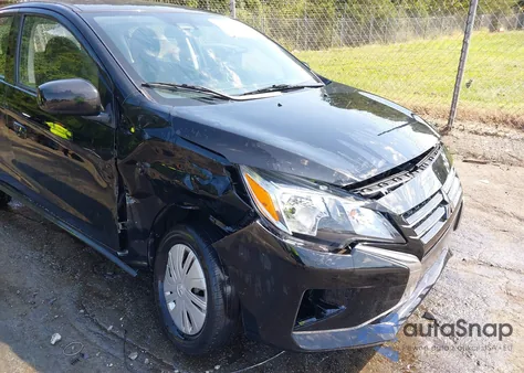 2021 Mitsubishi Mirage Carbonite Edition/Es/Le z USA, uszkodzony, nr VIN ML32AUHJ4MH012270